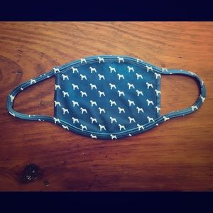 Never Been Used Mask with Boxer Dog Print
